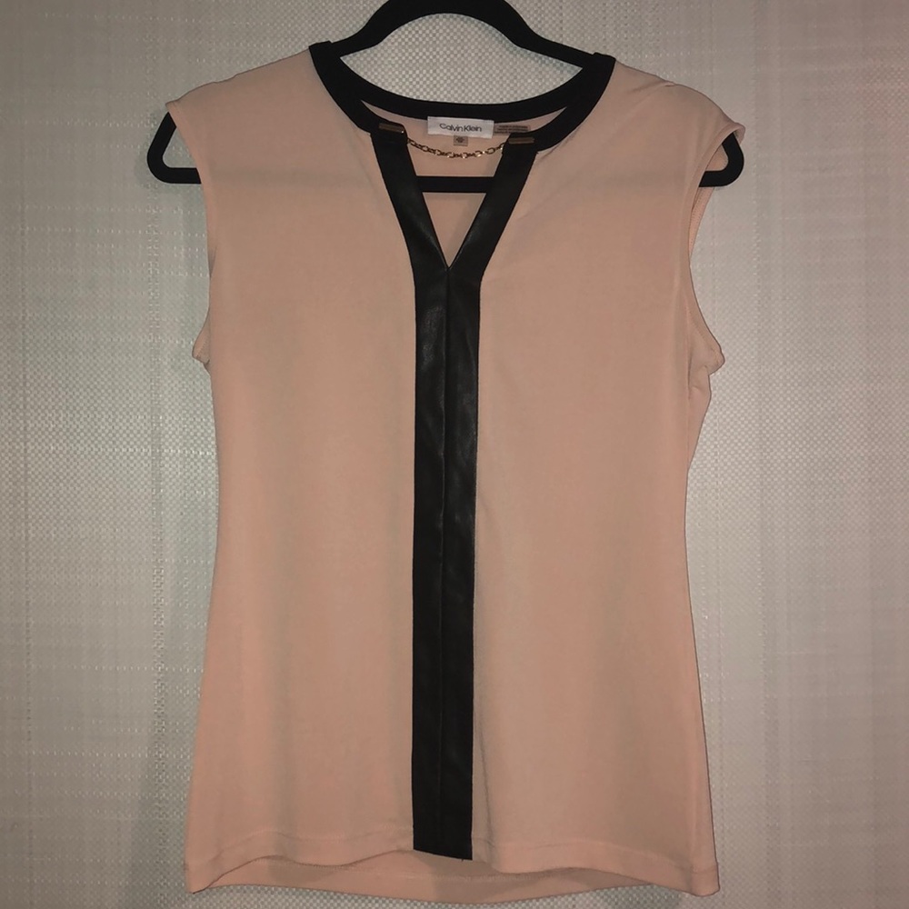 NEVER WORN Blush Calvin Klein Top